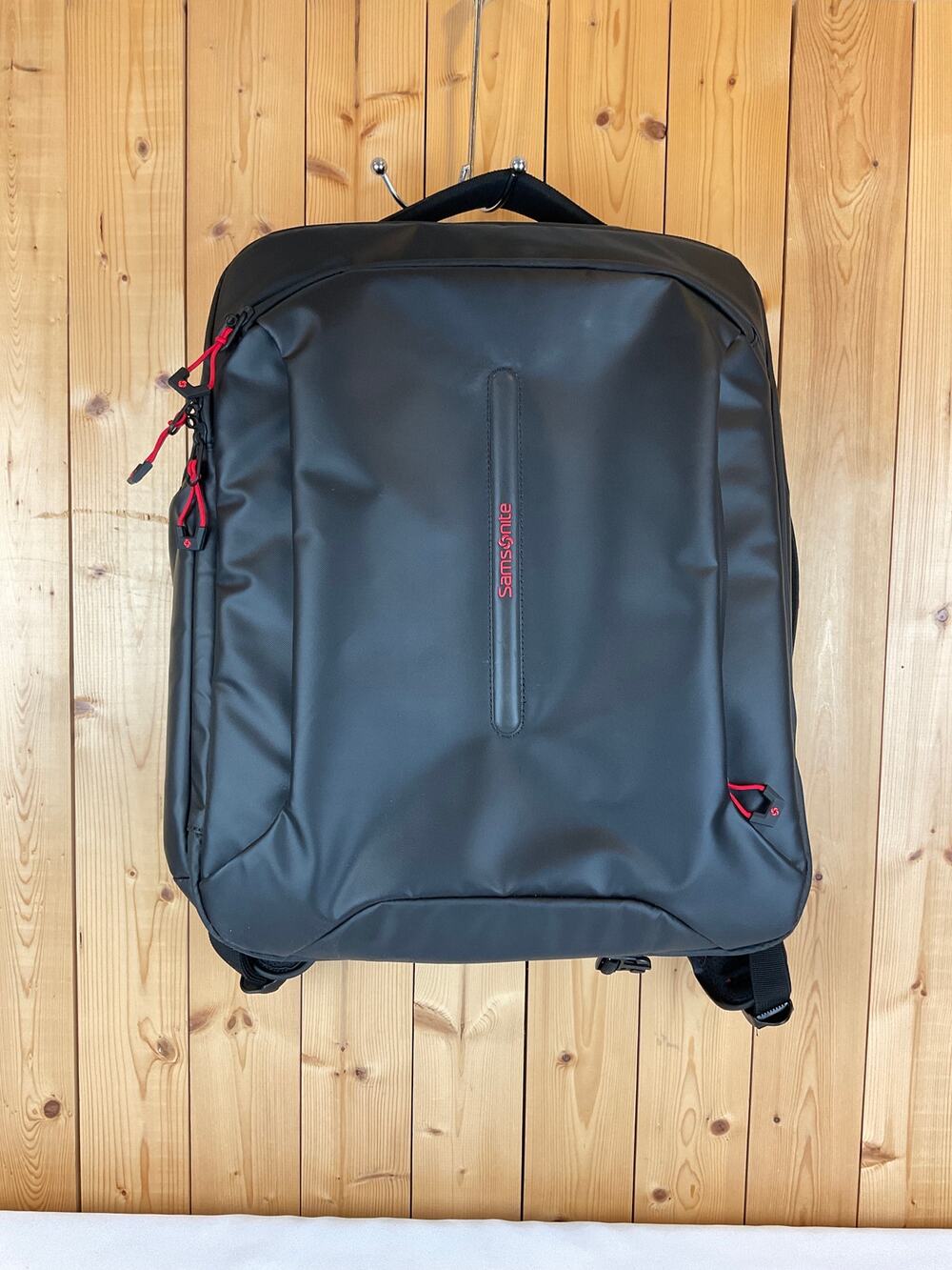 Samsonite Travel Backpack, Black and Red
